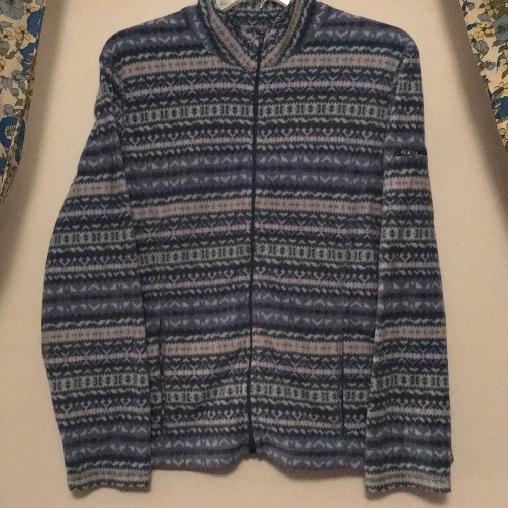 L.L. Bean Women’s Zip Print Fleece